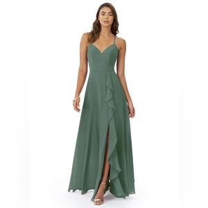 Azazie Eucalyptus Naeem Bridesmaid dress
